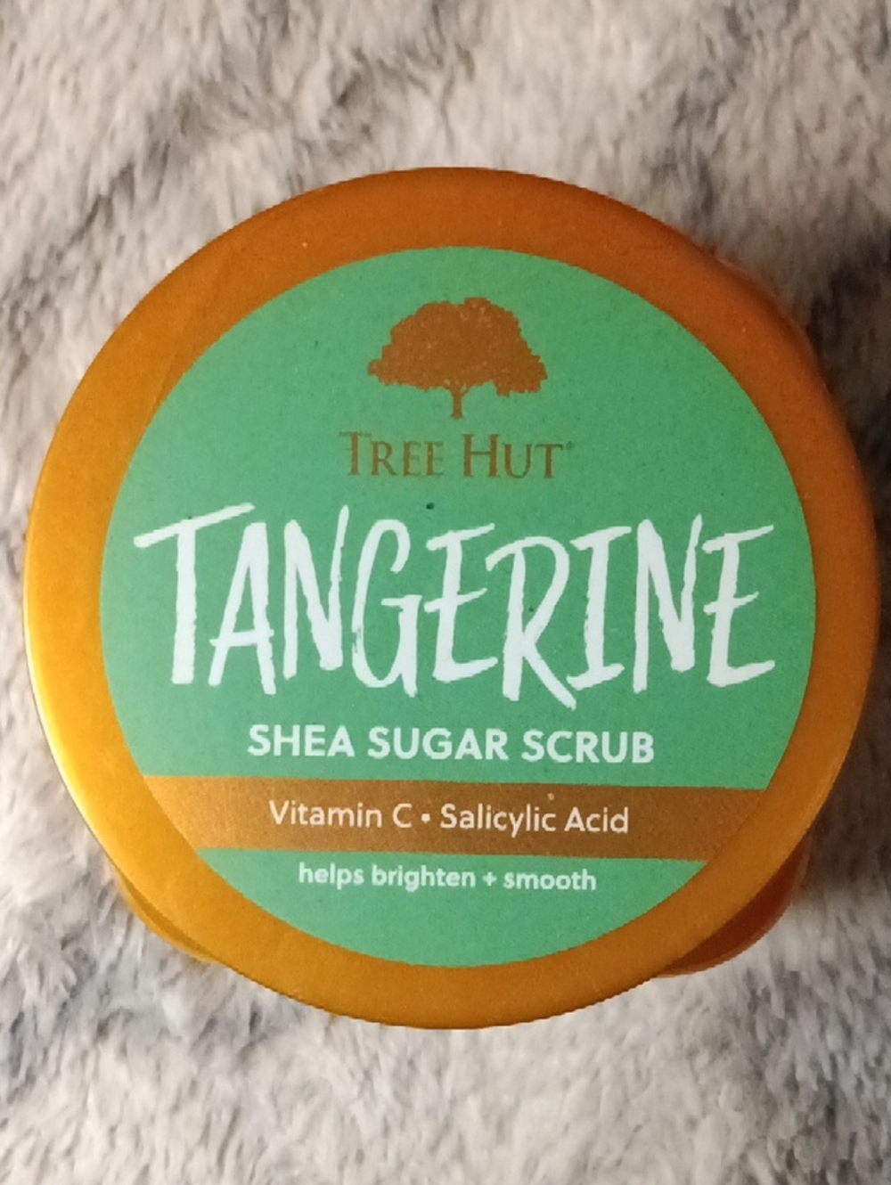 🍊Tree Hut Tangerine Shea Sugar Scrub - Orange & Green🍊